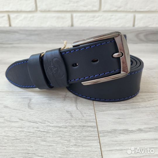 Ремень натуральная кожа буйвола. Подарок. Праздник