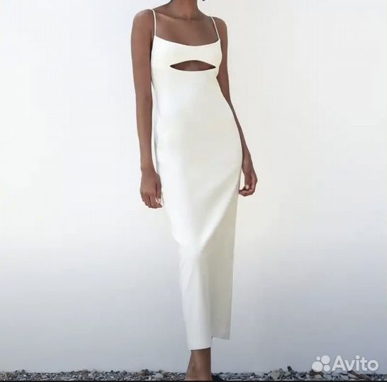Платье zara лен оригинал
