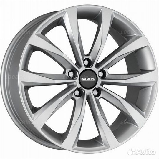 Диск 6,5*16 5*112 ET33 57,1 MAK Wolf Silver