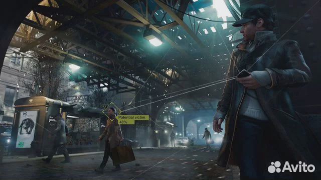 Watch Dogs xbox 360 Диск