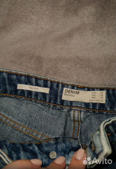 Джинсовые шорты bershka