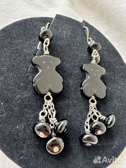 Серьги Tous onix