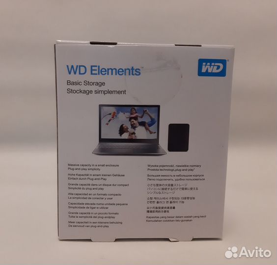 1 тб Внешний жесткий диск Western Digital HDD WDO