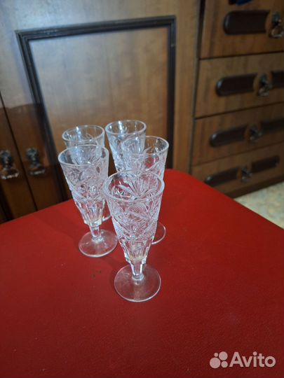 Рюмка хрустальные