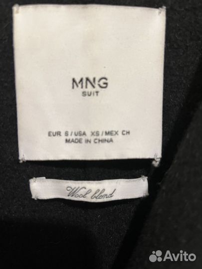 Пальто mango шерсть