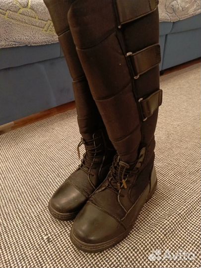 Сапоги для верховой езды зимние