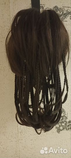 Парик- хвост на заколке