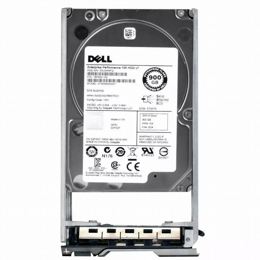 [3P3DF] Жесткий Диск Dell 900gb Sas 2,5" 3p3df