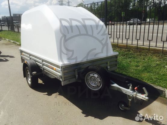 Прицеп с крышкой 03.012. Фаркопы. Документы