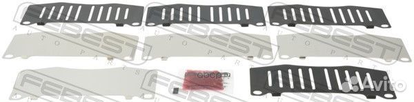 Комплект установочный тормозных колодок toyota