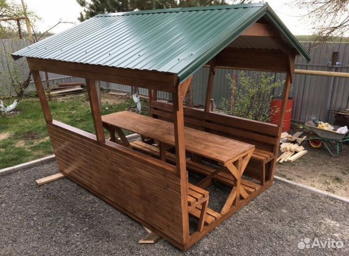 Беседка маленькое счастье садовая мебель