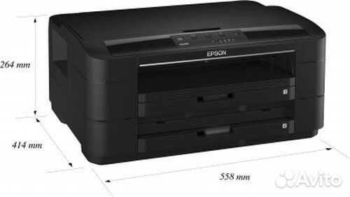 Принтер А3 Epson WF-7015 + Спнч