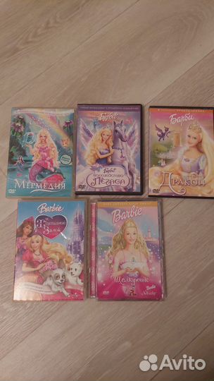 Dvd диски мультфильмы Barbie