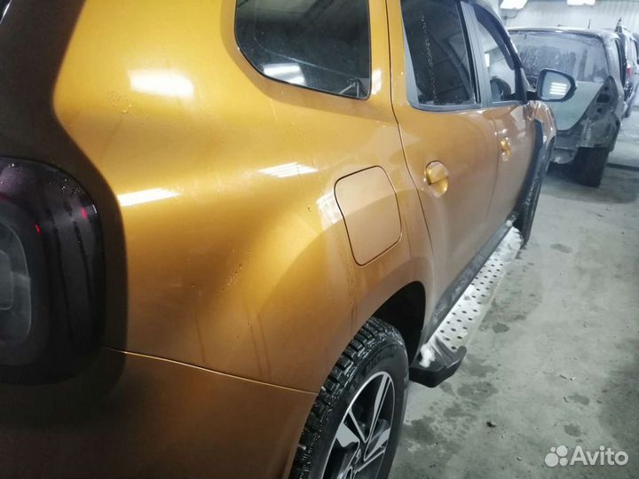 Пороги-подножки, крепёж на renault duster и arkana