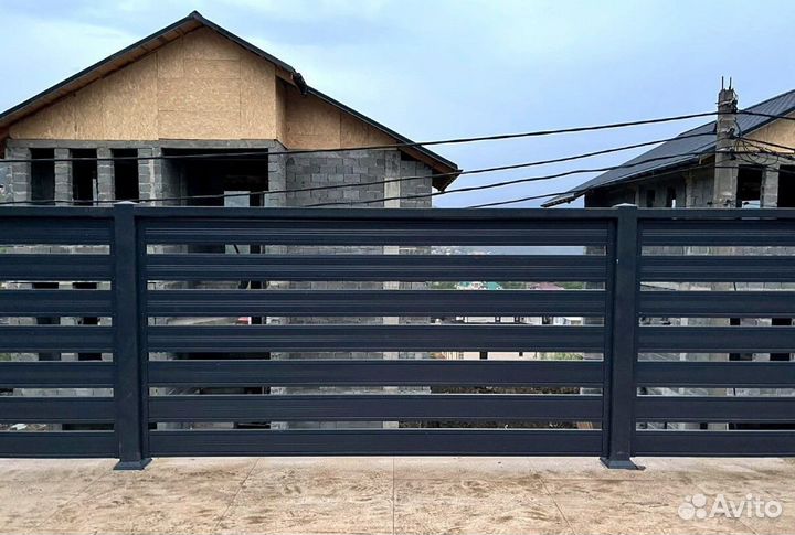 Забор Жалюзи / Ранчо Металлический