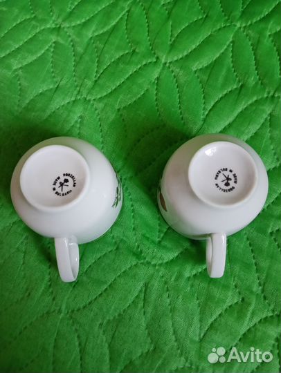 Фарфоровые кофейные чашки Kitka