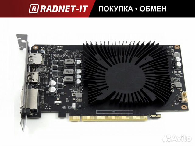 Видеокарта с радиатором без кулера Нерабочая купить в Набережных Челнах ...