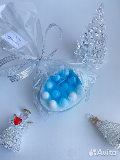 Массажное мыло с люффой