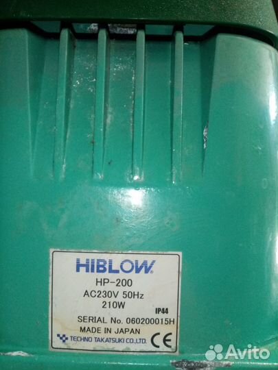 Компрессор hiblow hp 200