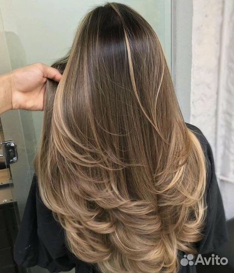 Модель на сложное окрашивание