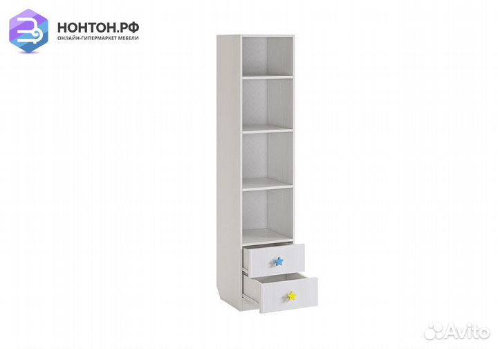 Шкаф одностворчатый Чудо белый рамух