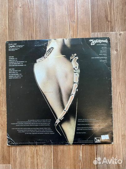 Винил Whitesnake - Slide it in (England)