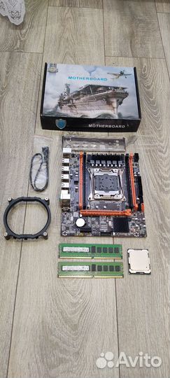 Материнка+проц 10 ядер+16 оперы