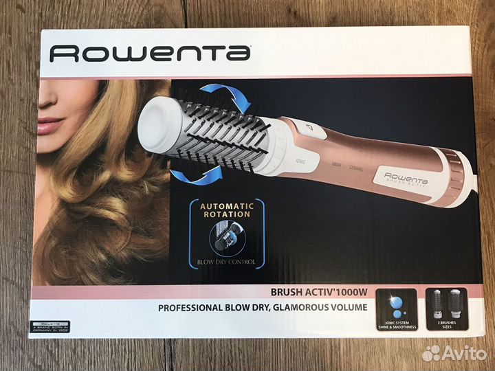 Фен щетка rowenta cf9520fo