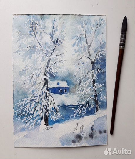 Картины акварелью