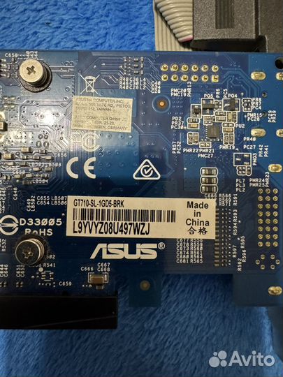 Видеокарта GT710 asus