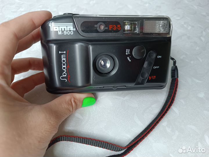 Плёночный фотоаппарат мыльница Тома М-900