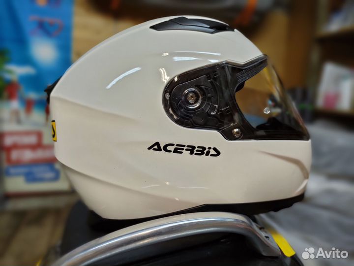 Мотошлем Acerbis Fullface X-Street White размер М