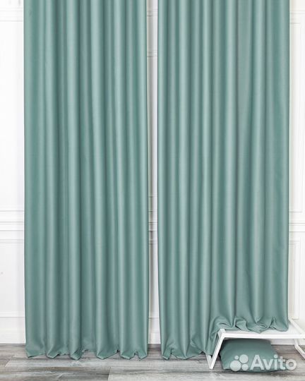 Шторы блэкаут Марсель Мята