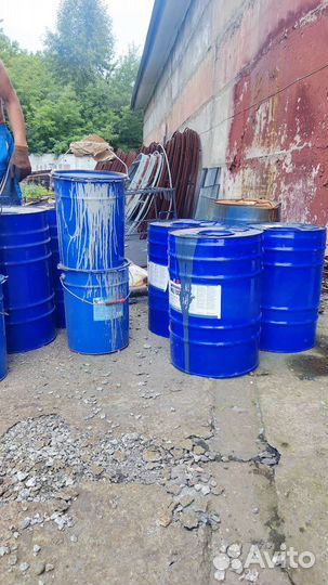 Бочки металлические 50л б/у