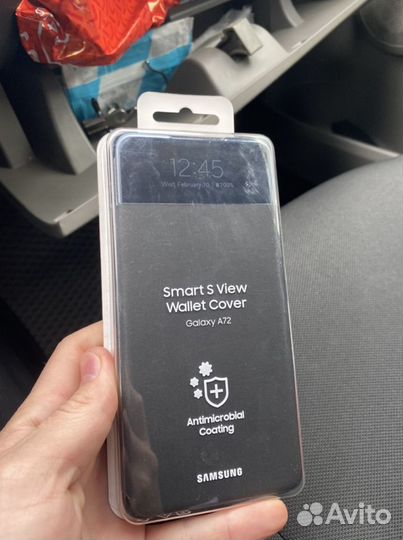 Чехол Samsung SMART S View SMART Cover A72