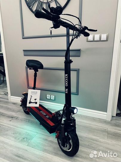 Самокат взрослый электрический бу