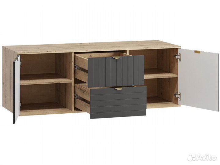 Тв-тумба Монблан-1 Line Grafit