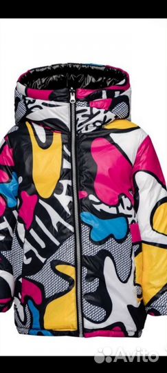 Куртка- пуховик зимняя для девочки 98