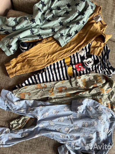 Детские вещи пакетом для мальчика 80