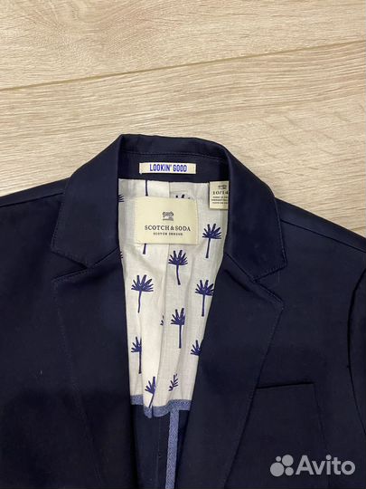 Пиджак школьный для мальчика 140