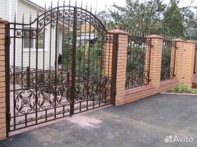 Кованые ворота