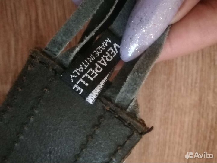 Ремень женский натуральная кожа чёрный италия