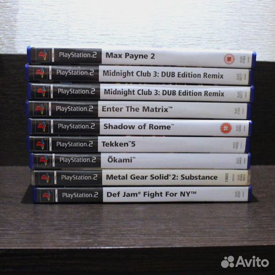Игры для PS2