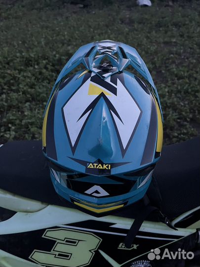 Шлем кроссовый бу
