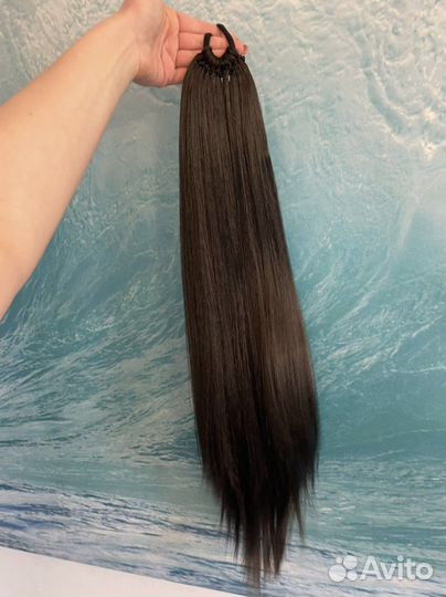 Хвост на резинке, накладной хвост, хвост на ленте