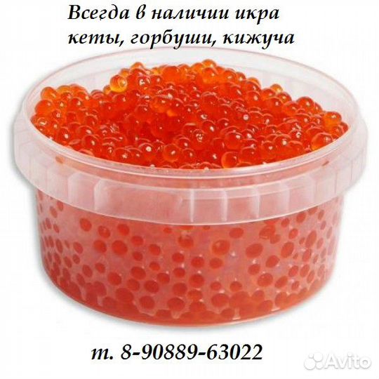 Икра красная 2023 года
