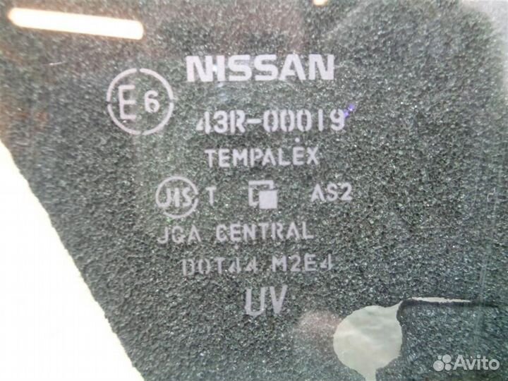 Стекло двери задней правой Nissan Teana J32 2008