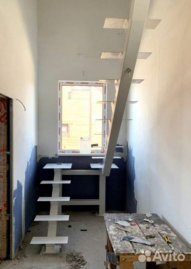 Лестница в стиле лофт