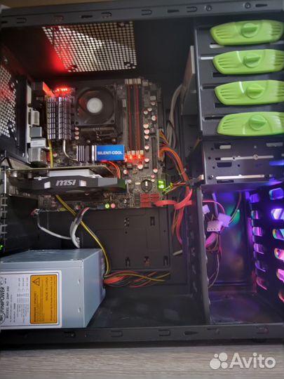 PC AMD Phenom II X4 965/GTX 1050 2GB/8RAM/SSD128