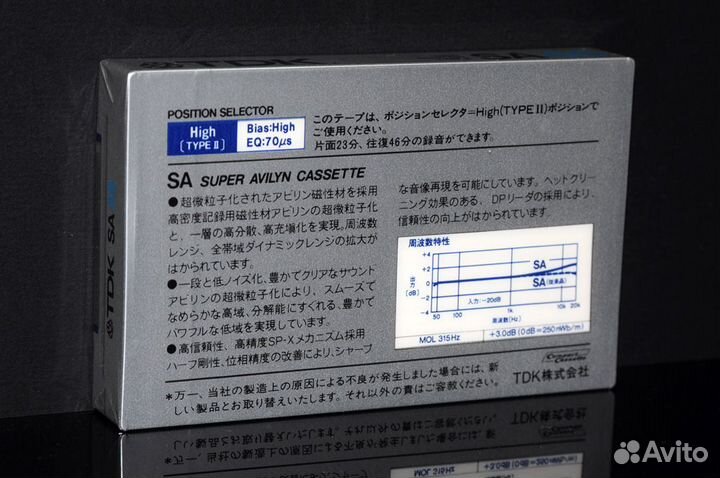 Аудиокассеты TDK SA 46 japan market (0002)